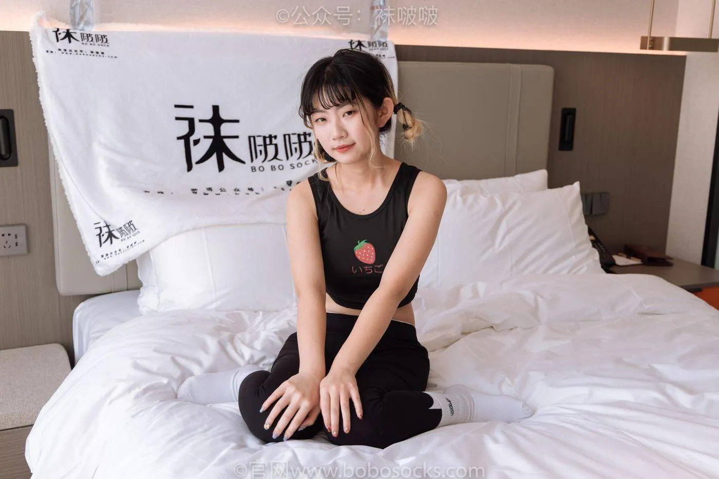 [BoBoSocks袜啵啵]NO.059 砂糖-AJ板鞋、白棉袜、裸足 [142P]插图6